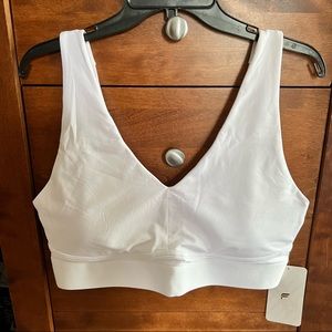 NWT FABLETICS ALL DAY EVERYDAY BRA XXL WHITE